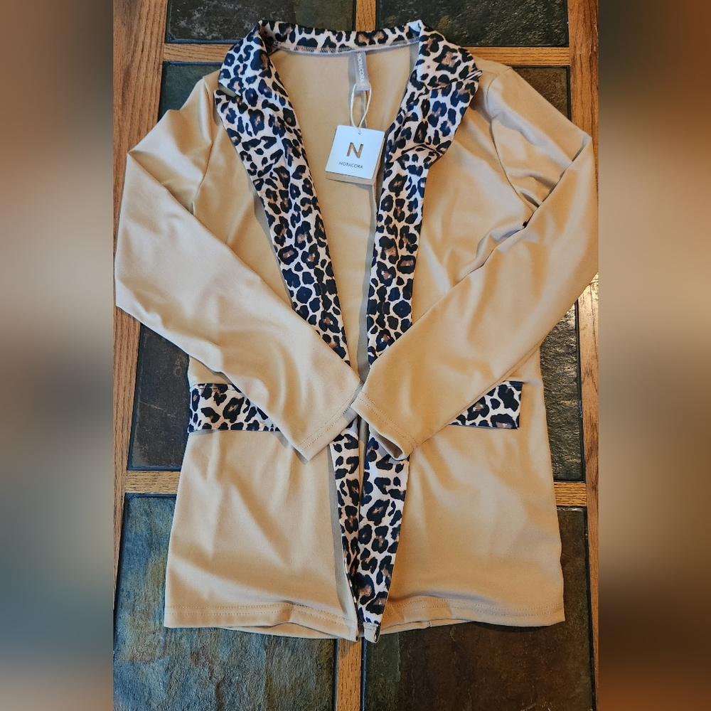 NWT NoraCora Women's Small Open Blazer - Picture 3 of 12